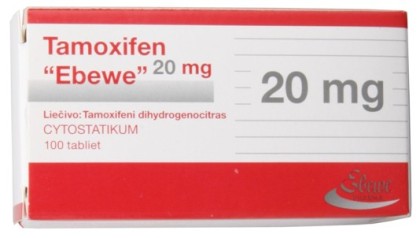 Citrato de Tamoxifeno Ebewe 20 mg (100 com)